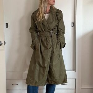 Vintage 1960s US Army Military light weight raincoat